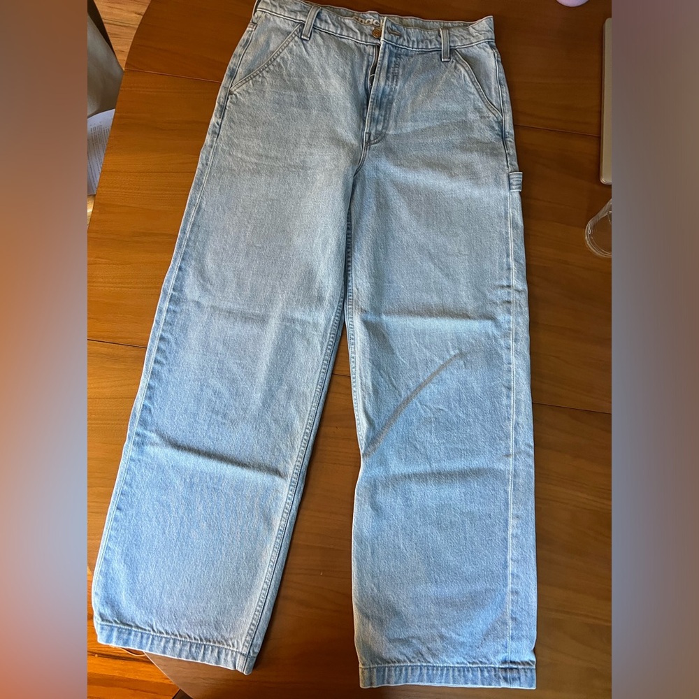 Mother denim wide leg jeans